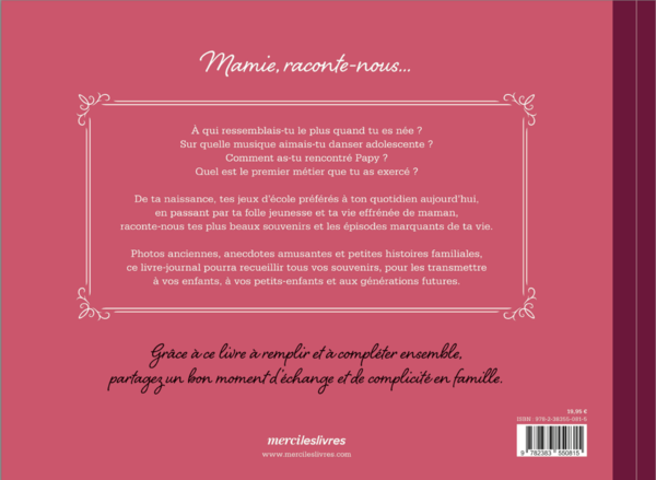 Mamie, Raconte-nous...