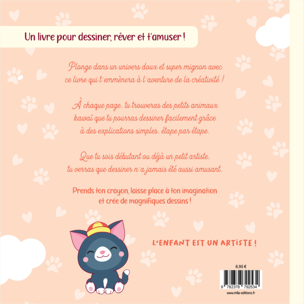 Animaux mignons à dessiner pas à pas