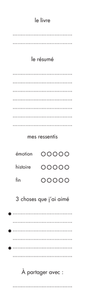 Marque-pages - Zen