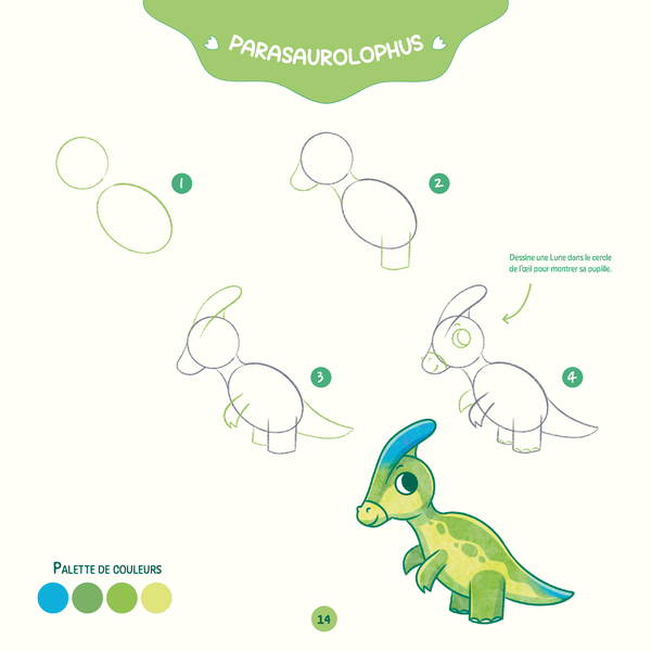 Mon atelier dessin - Joyeux dinosaures