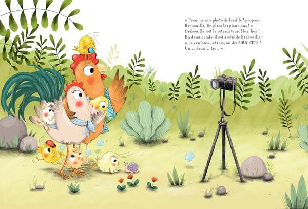 Souriez, les poussins !