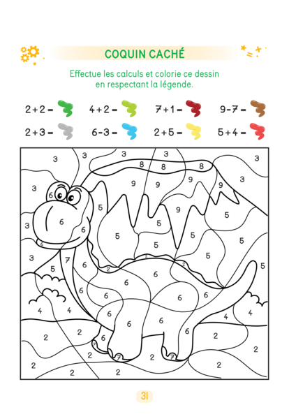 Mon carnet de calcul - Maternelle