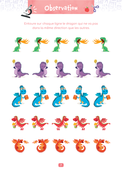 Mon cahier d'activités effaçables - PS