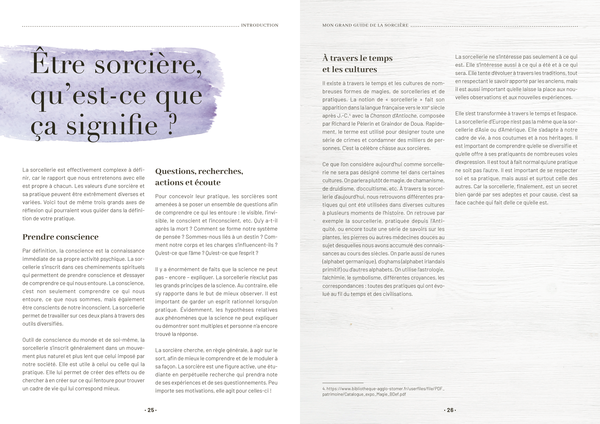 Mon grand guide de la sorcière
