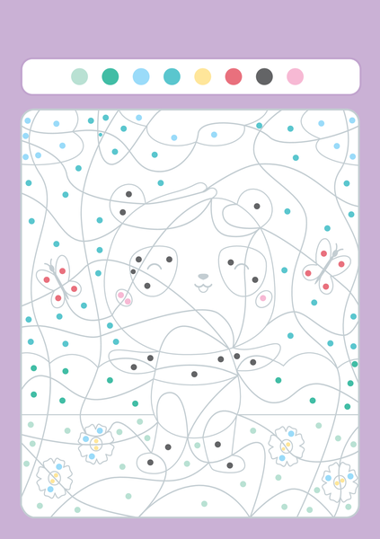 Mon bloc de coloriages magiques - Les couleurs