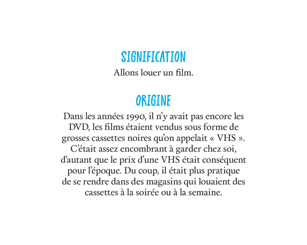Expressions des années 1990