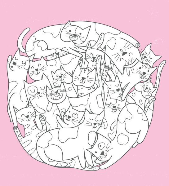 Mon bloc de coloriages - Mandalas joyeux, dès 5 ans