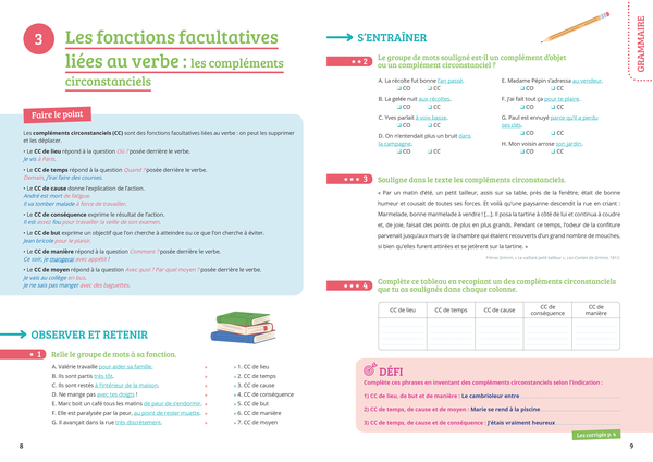 Prof particulier - Français 5e