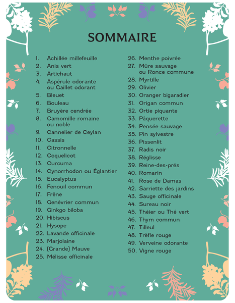 Coffret - Plantes médicinales