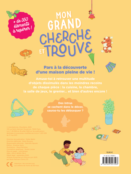 Mon grand cherche et trouve - À la maison