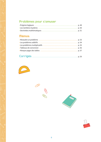 Mon cahier de résolution de problèmes CM2