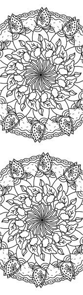 Marque-pages - Délicats mandalas