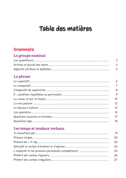 Les fiches d'entraînement effaçables - Anglais - 3e Brevet 