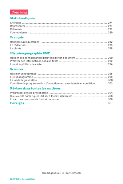 Savoirs fondamentaux 3e - Le tout-en-un pour réussir son brevet !