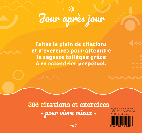 Calendrier Jour après jour - Principes toltèques
