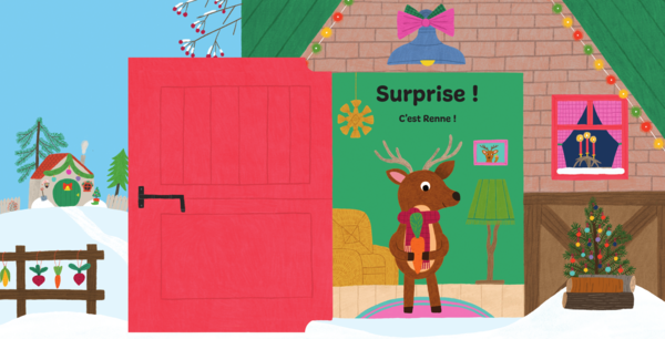 Toc, toc ! Qui est là ? - Joyeux Noël !
