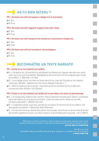 Les fiches du collège - 6e