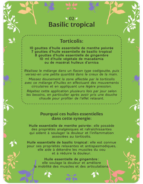 Coffet - Huiles essentielles