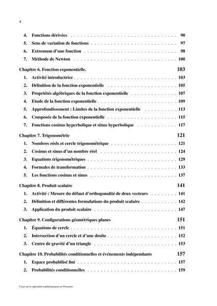 Manuel de mathématiques 1re -  Enseignement de spécialité