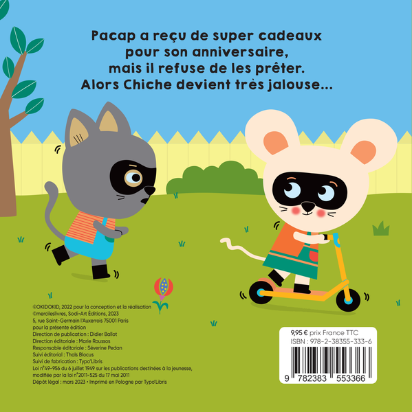 Chiche et Pacap - Oh ! la jalouse