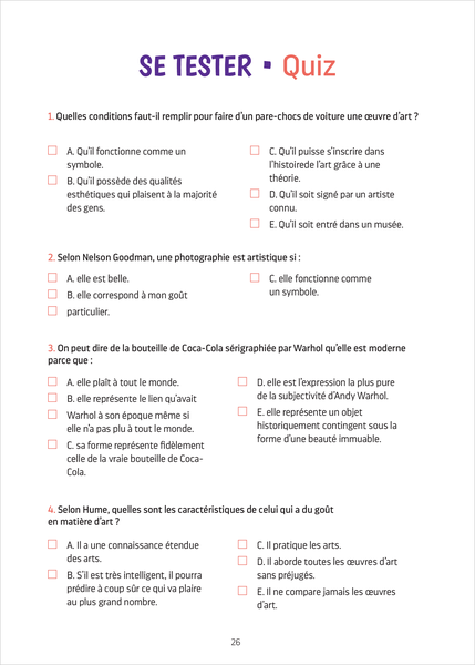 Annales Bac - Philosophie - 2027