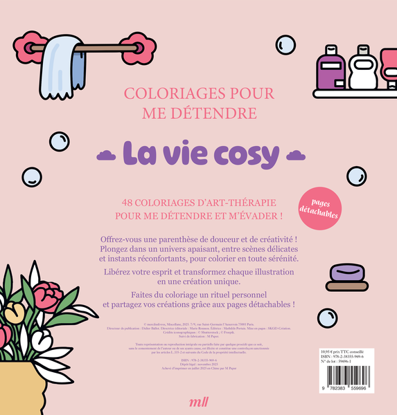 La vie cosy - Coloriages pour me détendre