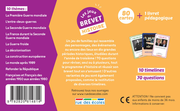 Les Jeux du Brevet : Histoire