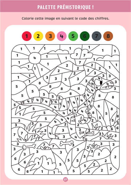 Les dinosaures - Mon bloc de jeux