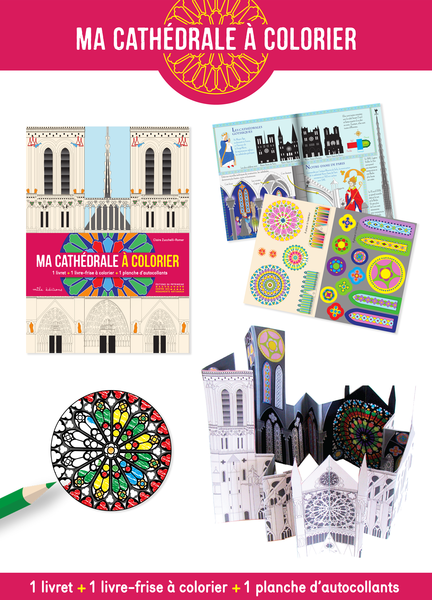 Ma cathédrale à colorier