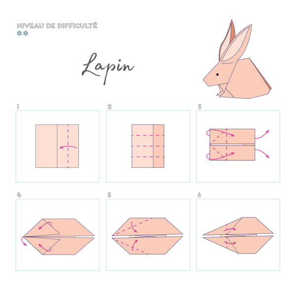 Origamis et papiers créatifs - Esprit kawaï