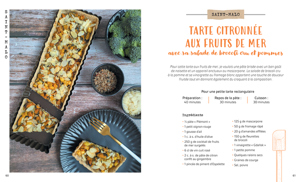 Tartes et salades en escale