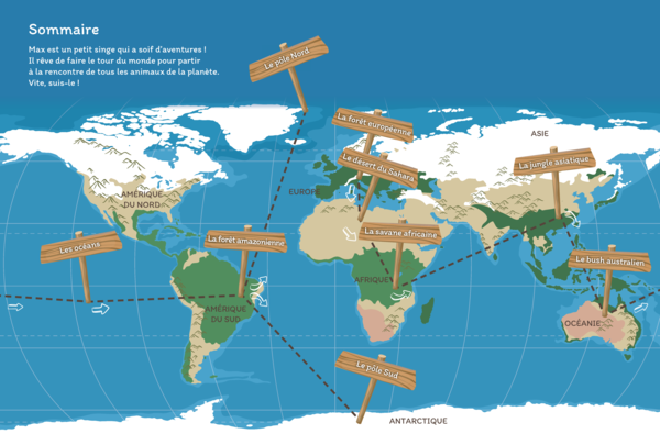 Cherche et trouve : Animaux du monde