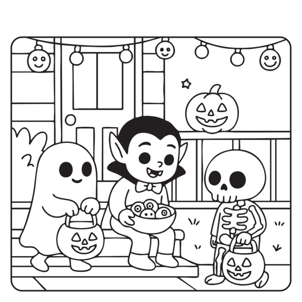 Instant coloriage - Cosy booh !