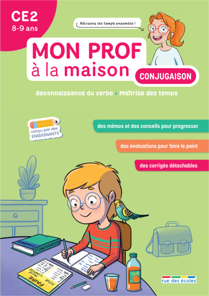 Mon prof à la maison - Conjugaison CE2