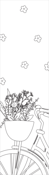 Marque-pages - Balade à bicyclette