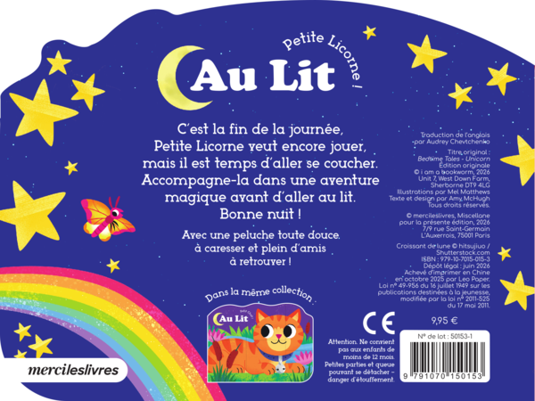 Au lit - Petite Licorne !