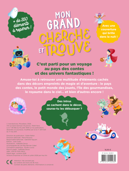 Mon grand cherche et trouve - Contes et merveilles