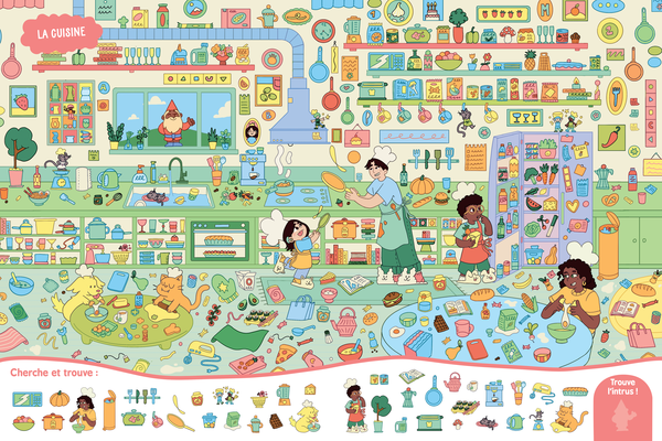 Mon grand cherche et trouve - À la maison