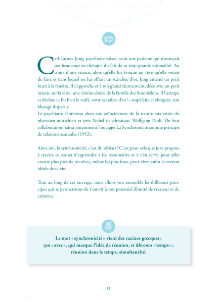 Mon carnet des synchronicités