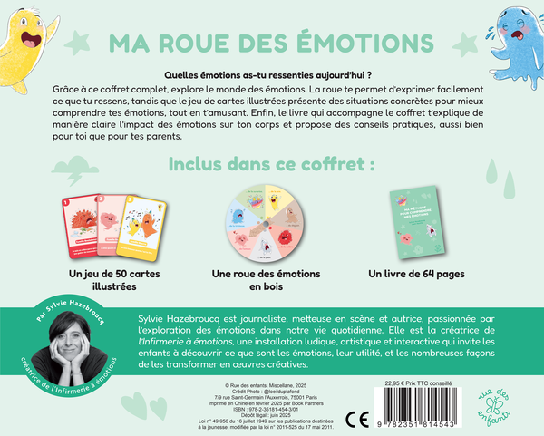 Coffret - Ma roue des émotions : les découvrir, les comprendre et les exprimer