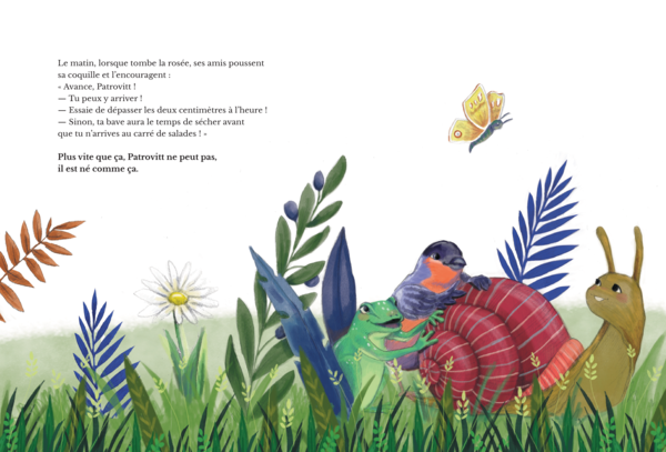 Patrovitt, l'escargot toujours en retard
