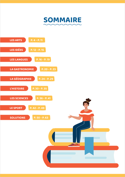 Cahier de jeux - Culture Générale