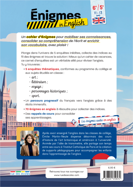 Énigmes in English 6e-5e