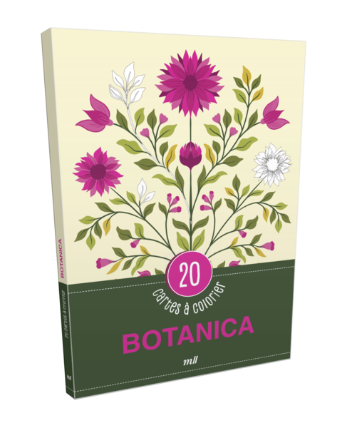 Botanica - 20 cartes à colorier