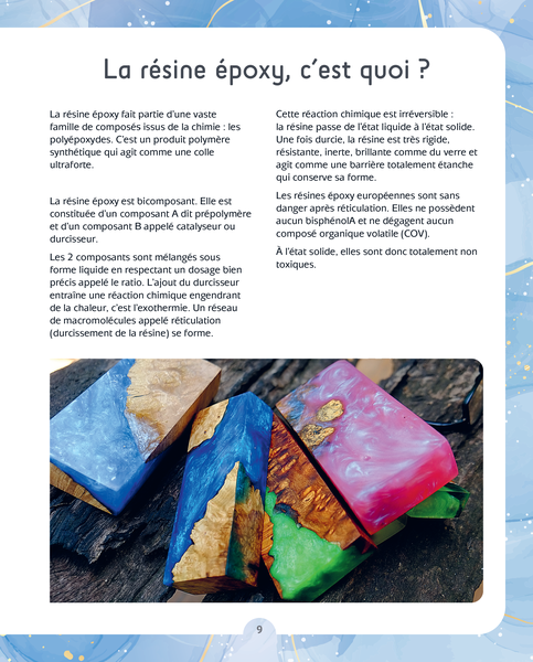 L'art de la résine époxy