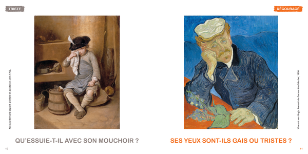 L'Art des tout-petits, Sentiments et Émotions