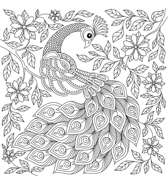 Merveilleuse nature - Coloriages pour me détendre