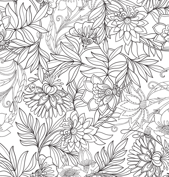  L'Art nouveau - Coloriages pour me détendre
