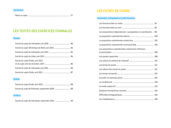 Brevet assuré - Français - 3e