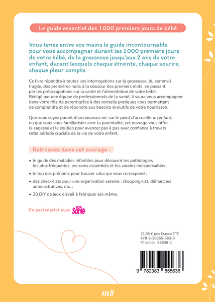 Le guide essentiel des 1000 premiers jours de bébé
